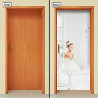 Adesivo Decorativo De Porta - Ballet - Bailarina - 1943cnpt