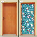 Adesivo Decorativo De Porta - Cachorros - Infantil - 1922cnpt