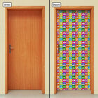 Adesivo Decorativo De Porta - Carinhas - 690cnpt