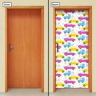 Adesivo Decorativo De Porta - Carros - Infantil - 2015cnpt