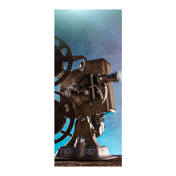 Adesivo Decorativo De Porta - Cinema - Projetor - 2525cnpt