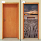 Adesivo Decorativo De Porta - Deck - Mar - 795cnpt