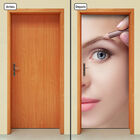 Adesivo Decorativo De Porta - Design De Sobrancelhas - 1880cn