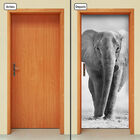 Adesivo Decorativo De Porta - Elefante - 212cnpt