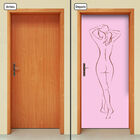 Adesivo Decorativo De Porta - Estética - Spa - 1374cnpt