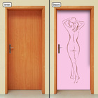 Adesivo Decorativo De Porta - Estética - Spa - 1374cnpt