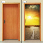 Adesivo Decorativo De Porta - Estrada - 1753cnpt