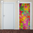 Adesivo Decorativo De Porta - Estrelas - 089pt