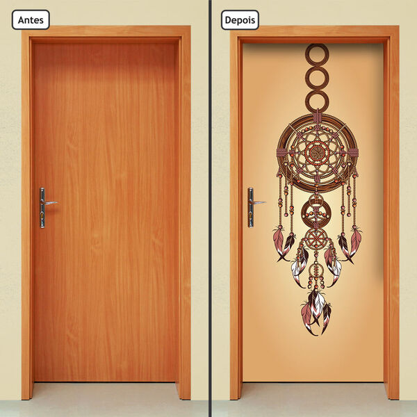 Adesivo Decorativo De Porta - Filtro Dos Sonhos - 2008cnpt
