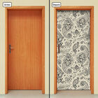 Adesivo Decorativo De Porta - Floral - 802cnpt