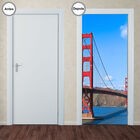 Adesivo Decorativo De Porta - Golden Gate Bridge - 064pt