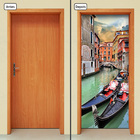 Adesivo Decorativo De Porta - Gôndola - 063cnpt