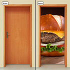Adesivo Decorativo De Porta - Hambúrguer - 611cnpt