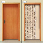 Adesivo Decorativo De Porta - Hieróglifo - 1381cnpt
