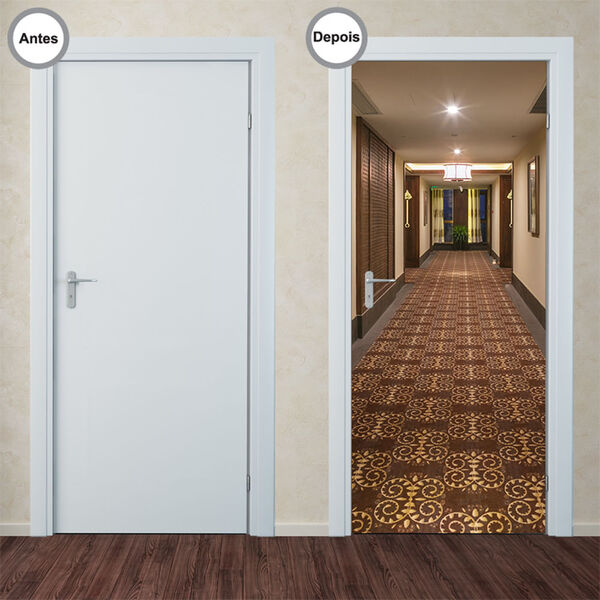 Adesivo Decorativo De Porta - Hotel - 095pt