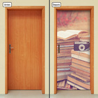 Adesivo Decorativo De Porta - Livros - 540cnpt