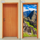 Adesivo Decorativo De Porta - Machu Picchu - 1261cnpt