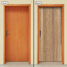 Adesivo Decorativo De Porta - Madeira - 042cnpt