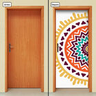 Adesivo Decorativo De Porta - Mandala - 1835cnpt