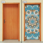 Adesivo Decorativo De Porta - Mandala - 2045cnpt