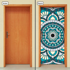 Adesivo Decorativo De Porta - Mandala - 2048cnpt
