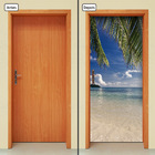 Adesivo Decorativo De Porta - Mar - Praia - 1970cnpt