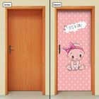 Adesivo Decorativo De Porta - Menina - Infantil - 1912cnpt