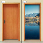 Adesivo Decorativo De Porta - Montanha - Natureza - 977cnpt
