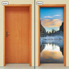 Adesivo Decorativo De Porta - Natureza - Paisagem - 1311cnpt