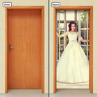 Adesivo Decorativo De Porta - Noiva - 1096cnpt