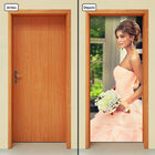 Adesivo Decorativo De Porta - Noiva - 1721cnpt
