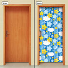 Adesivo Decorativo De Porta - Nuvens - Infantil - 1423cnpt