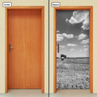 Adesivo Decorativo De Porta - Paisagem - Natureza - 938cnpt