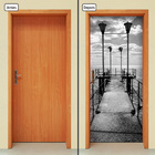 Adesivo Decorativo De Porta - Pier - 927cnpt