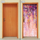 Adesivo Decorativo De Porta - Pintura - Flores - 1012cnpt