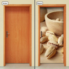 Adesivo Decorativo De Porta - Pistache - 822cnpt