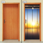 Adesivo Decorativo De Porta - Pôr Do Sol - 635cnpt