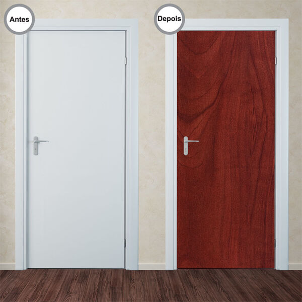 Adesivo Decorativo De Porta - Porta - 318pt