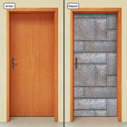 Adesivo Decorativo De Porta - Porta De Aço - 1857cnpt