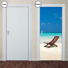 Adesivo Decorativo De Porta - Praia - 279pt