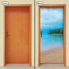 Adesivo Decorativo De Porta - Praia - Natureza - 1872cnpt