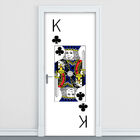 Adesivo Decorativo De Porta - Rei De Paus - 2660cnpt