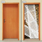 Adesivo Decorativo De Porta - Rolo De Filme - 734cnpt