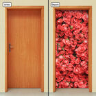 Adesivo Decorativo De Porta - Rosas - Flores - 424cnpt