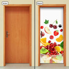 Adesivo Decorativo De Porta - Salada De Frutas - 347cnpt