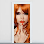 Adesivo Decorativo De Porta - Salão De Beleza - 2344cnpt