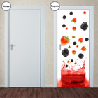 Adesivo Decorativo De Porta - Suco De Frutas - 113pt