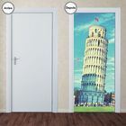 Adesivo Decorativo De Porta - Torre De Pisa - 271pt