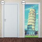 Adesivo Decorativo De Porta - Torre De Pisa - 271pt