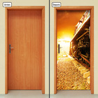 Adesivo Decorativo De Porta - Trem - Trilho - 618cnpt